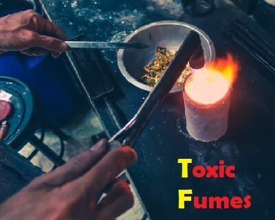toxic fumes