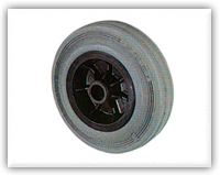 Rubber Tyre with Disk Black Code2903(N) B